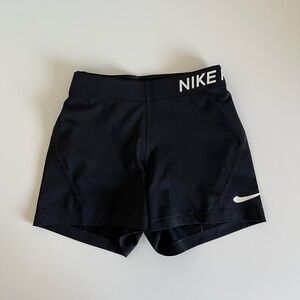 black nike pros shorts